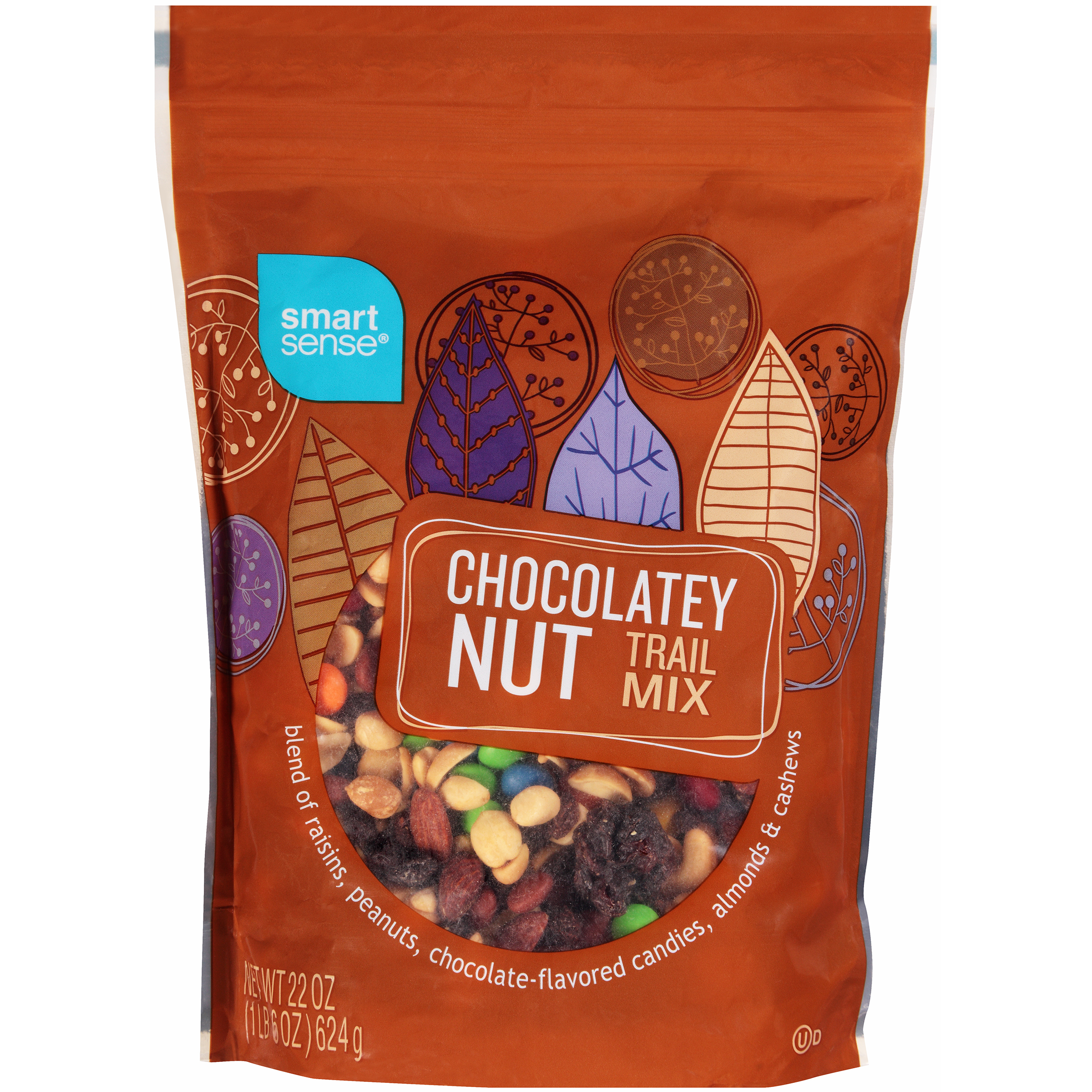 Smart Sense Chocolatey Nut Trail Mix 22 OZ