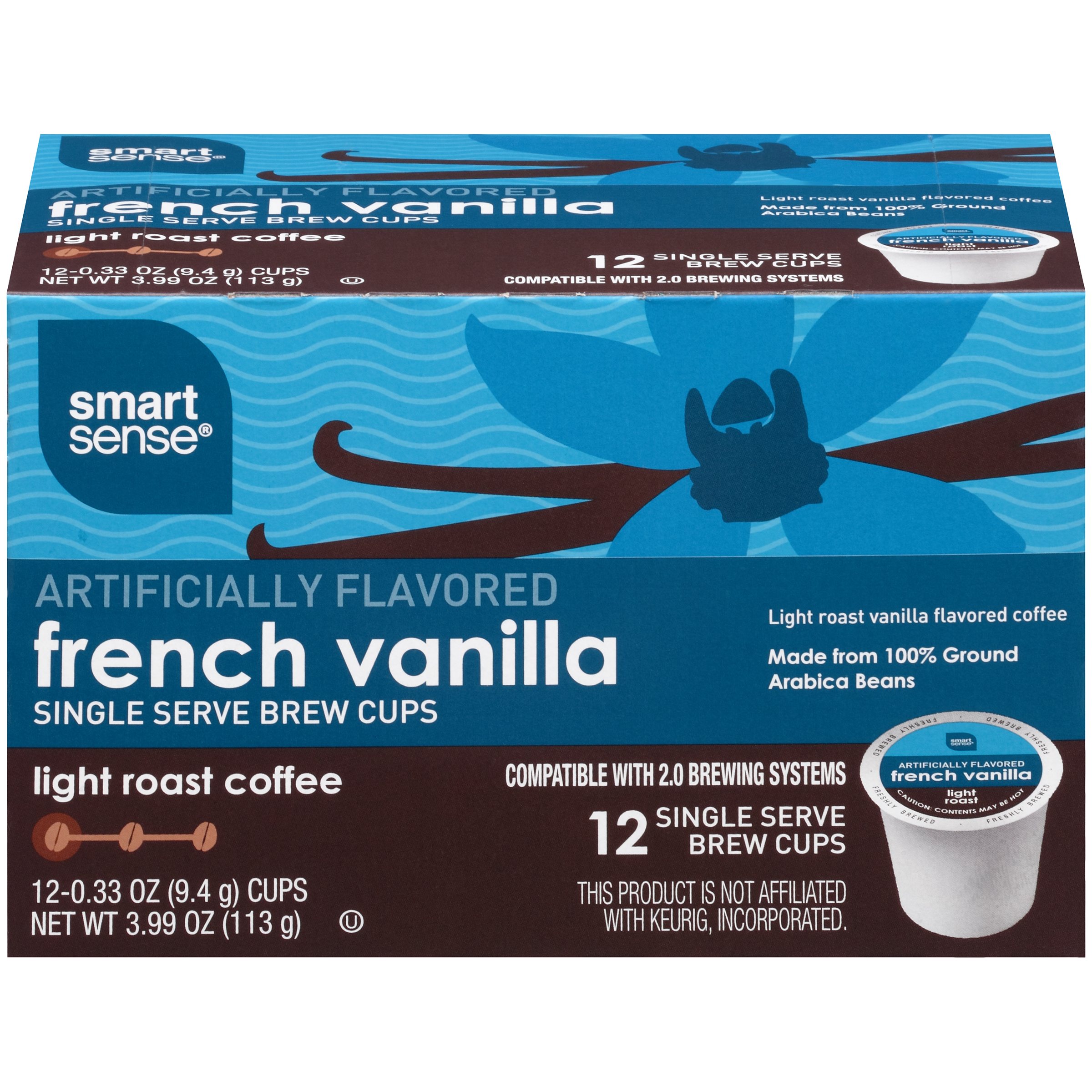 Smart Sense K- Cup 12 Ct.  - French Vanilla