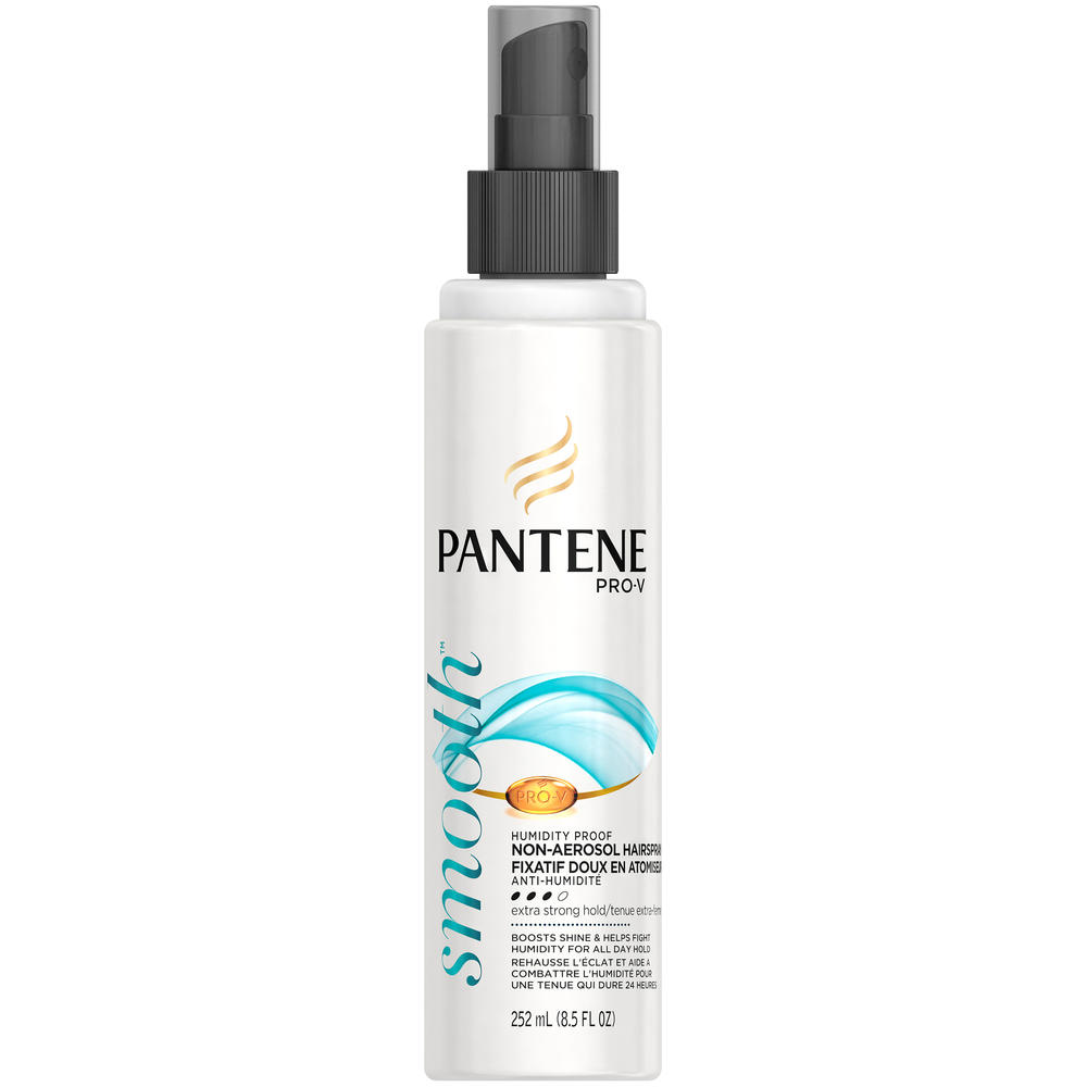 Pantene Pro-V Medium-Thick Hair Style Hairspray, Anti-Humidity, Extra Strong Hold 3, 8.5 fl oz (252 ml)