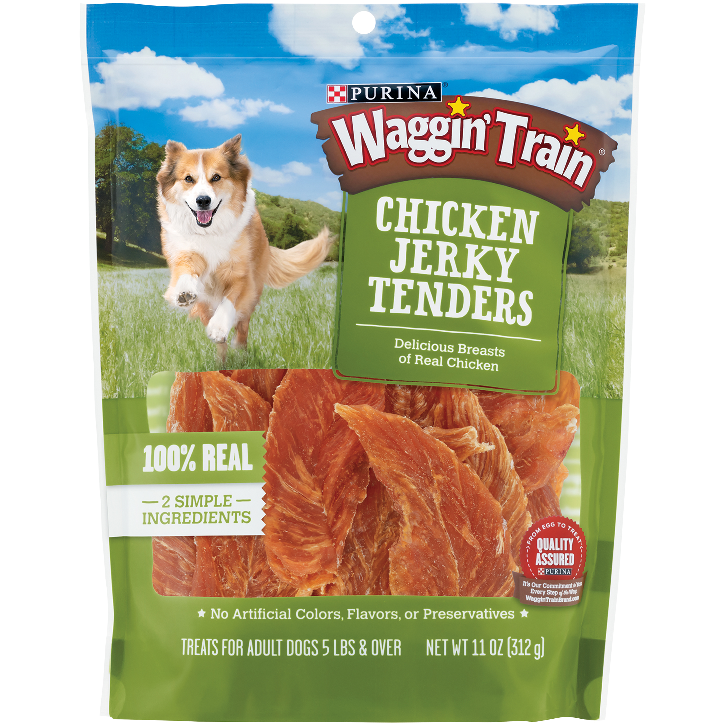 Waggin train chicken crunchers clearance