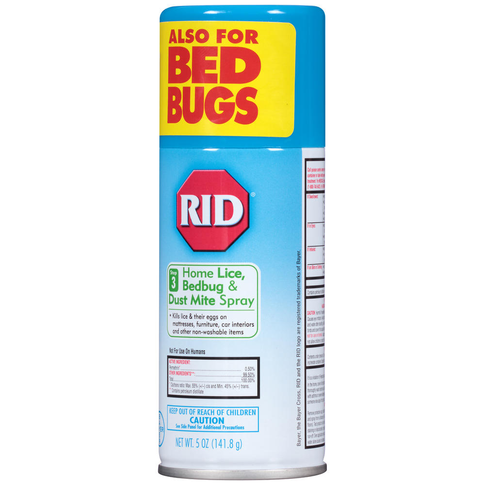 RID Home Lice Control Spray, Step 3, 5 oz (141.8 g)