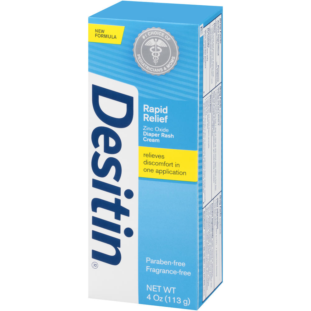 Rapid Relief Diaper Rash Cream, 4 Oz.