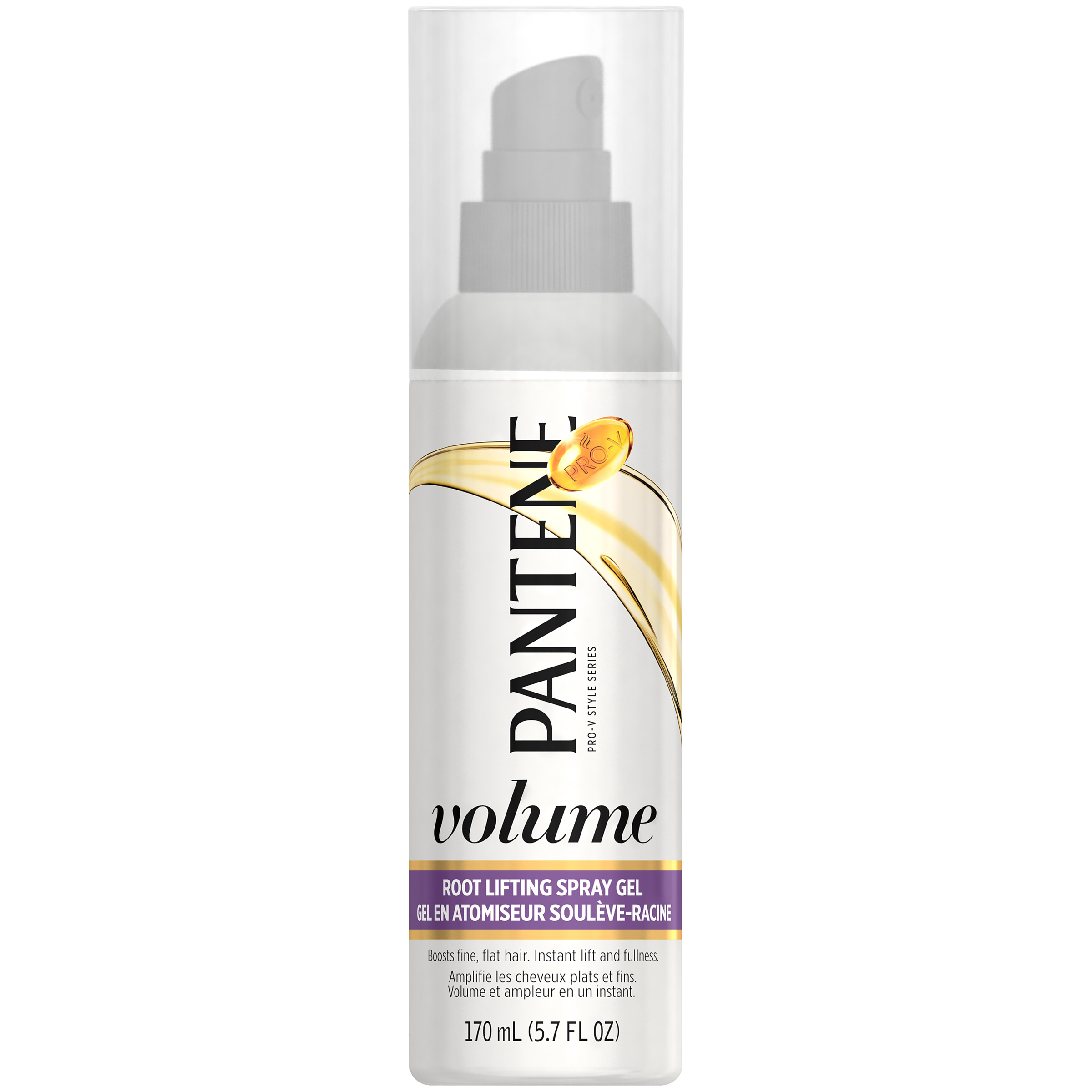 Pantene Pro-V Fine Hair Style Spray Gel, Root Lifter, 5.7 fl oz (170 ml)