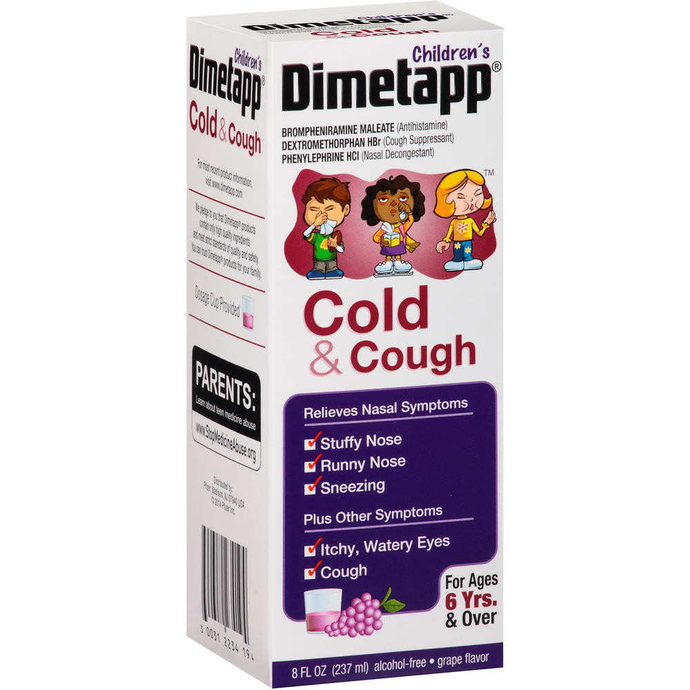 Children's Cold & Cough, Grape Flavor, 8 fl oz (237 ml)