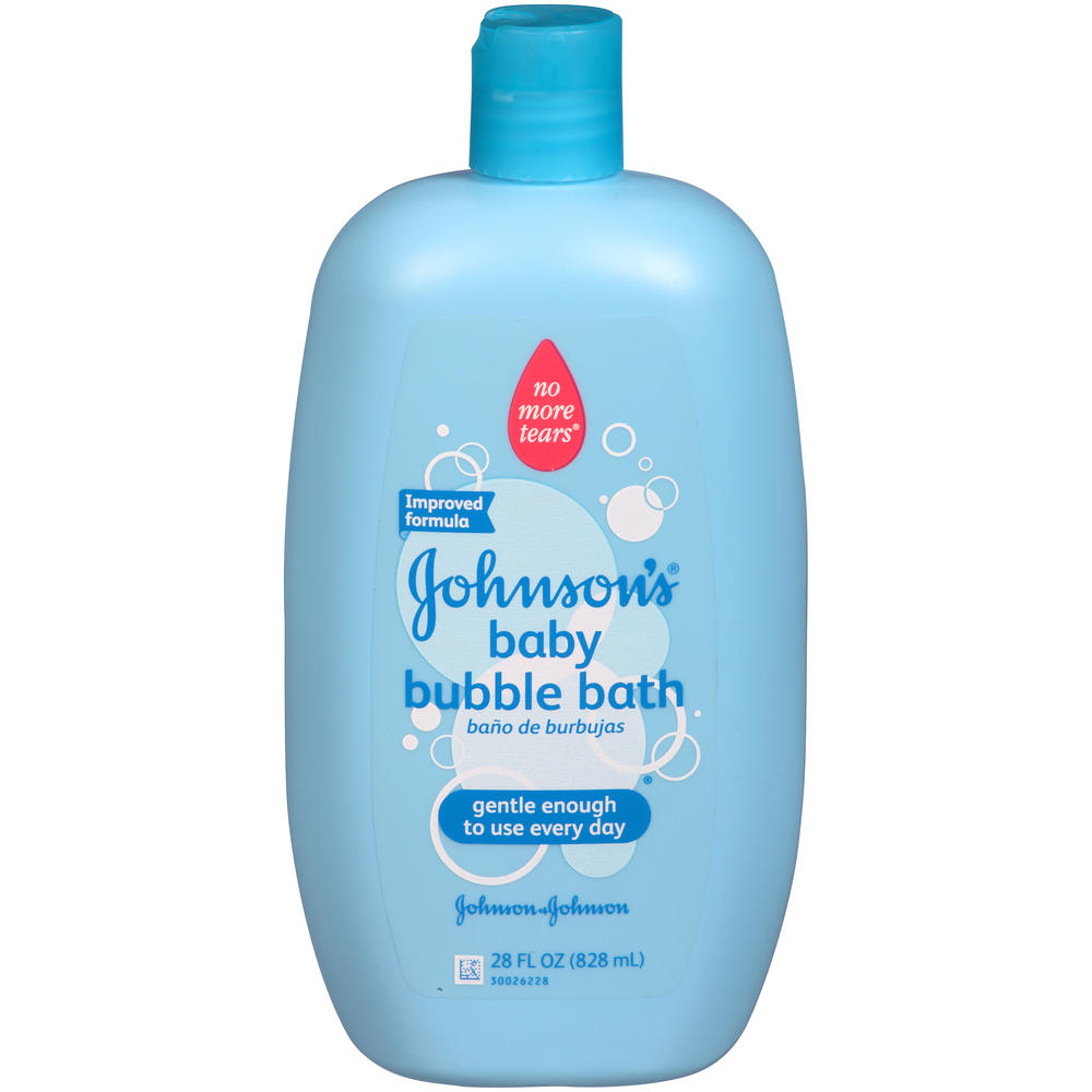 Johnson's No More Tears Baby Bubble Bath & Wash, 28 fl oz (828 ml)