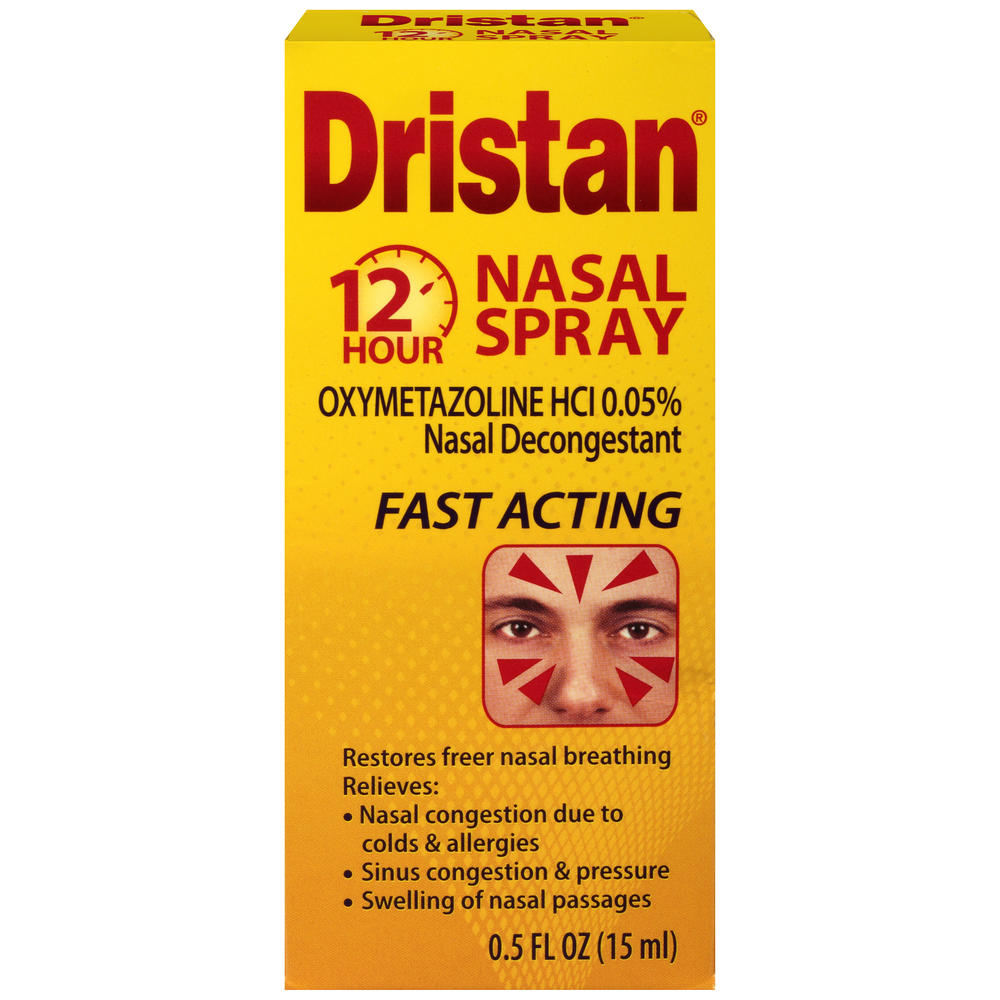 Dristan® 12-Hour Decongestant Nasal Spray 0.5 fl. oz. Box