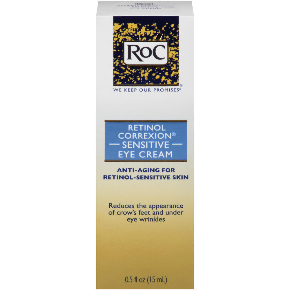 ROC Retinol Corrextion Eye Cream, Sensitive, 0.5 fl oz (15 ml)
