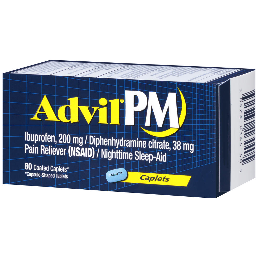 Advil Pain Reliever/Nighttime Sleep Aid 80 CT BOX   Health & Wellness