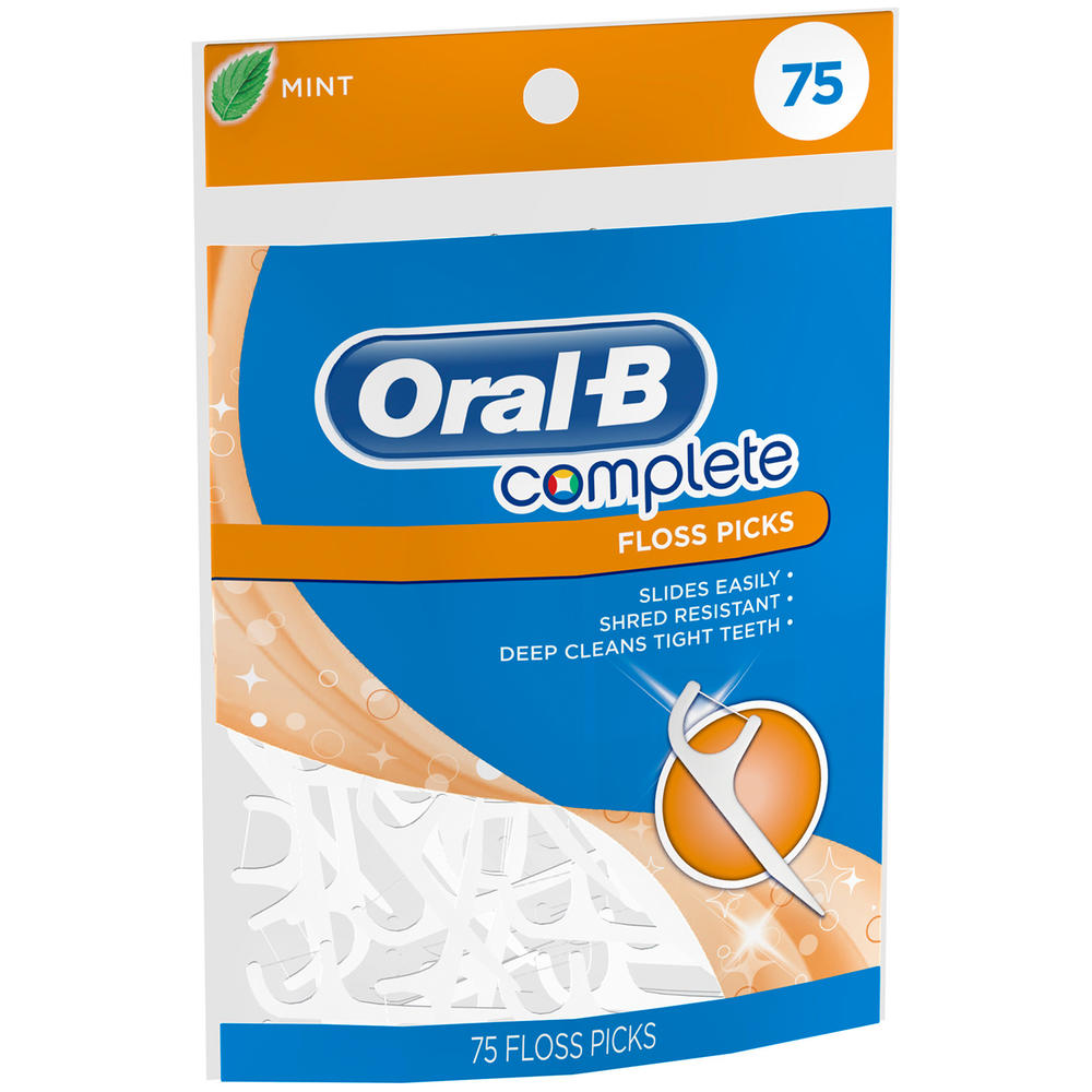 Oral-B ORAL B COMPLETE     75C FLOSS PICK MINT