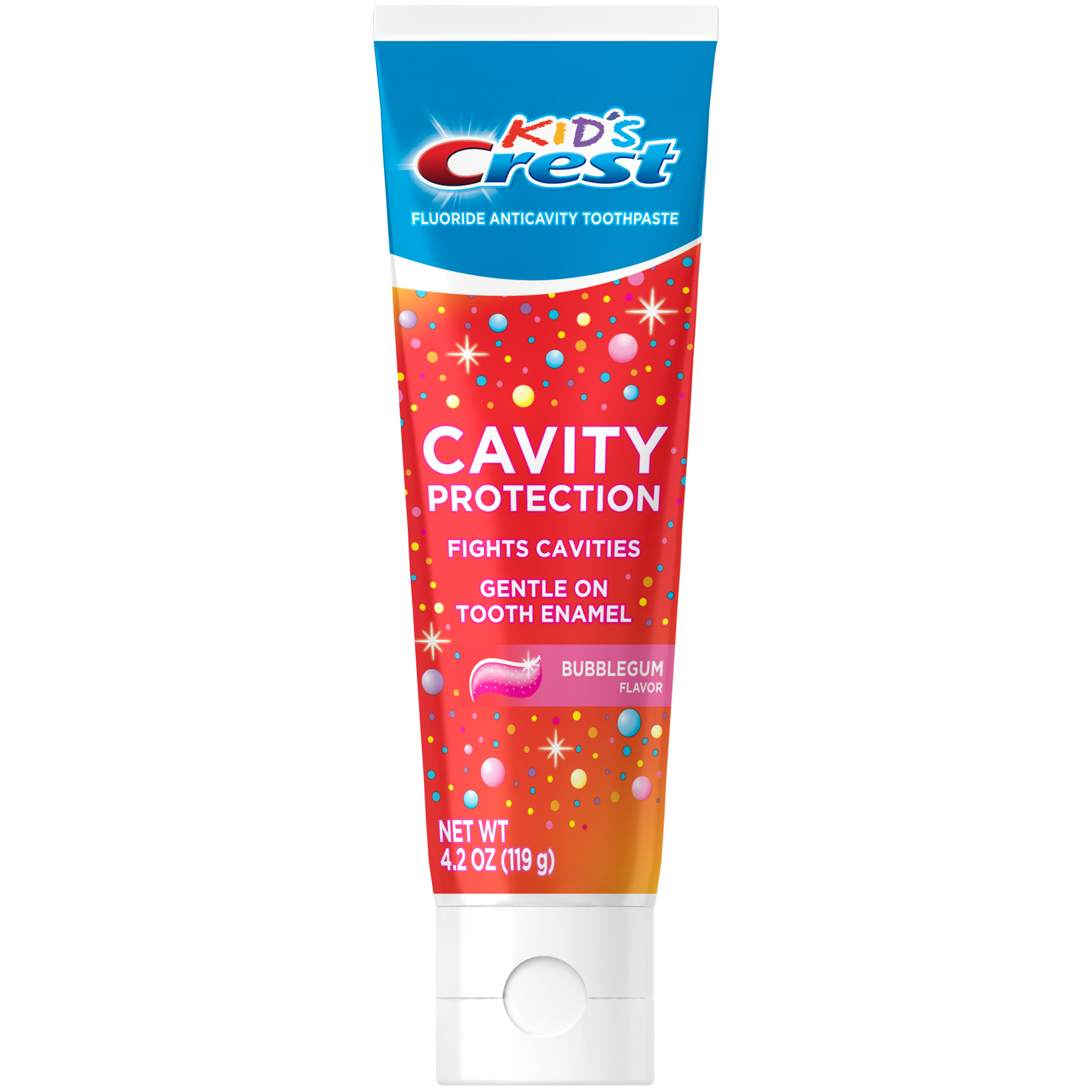 Upc 037000951438 kid s fluoride anticavity bubblegum flavor