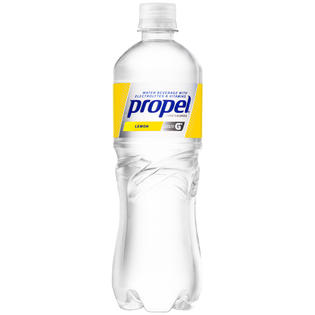 Propel Water Beverage, Vitamin Enhanced, Lemon, 24 fl oz (1.5 pt) 710 ml