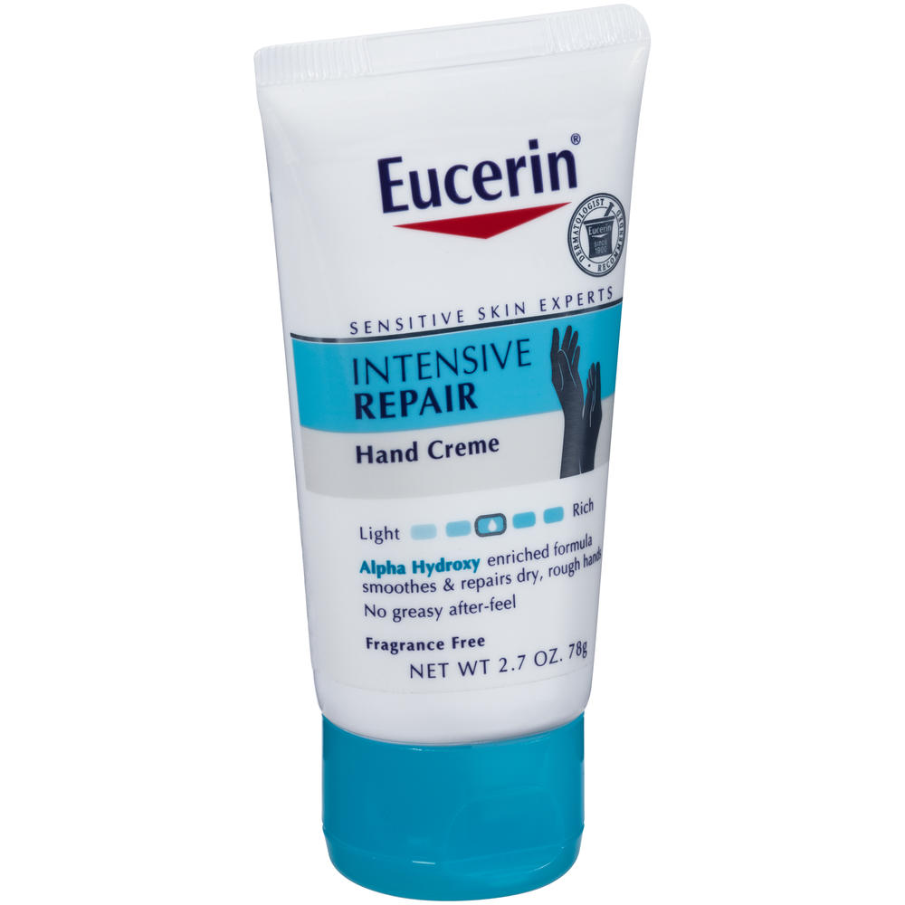 Eucerin Hand Creme, Plus Intensive Repair, 2.7 oz (78 g)