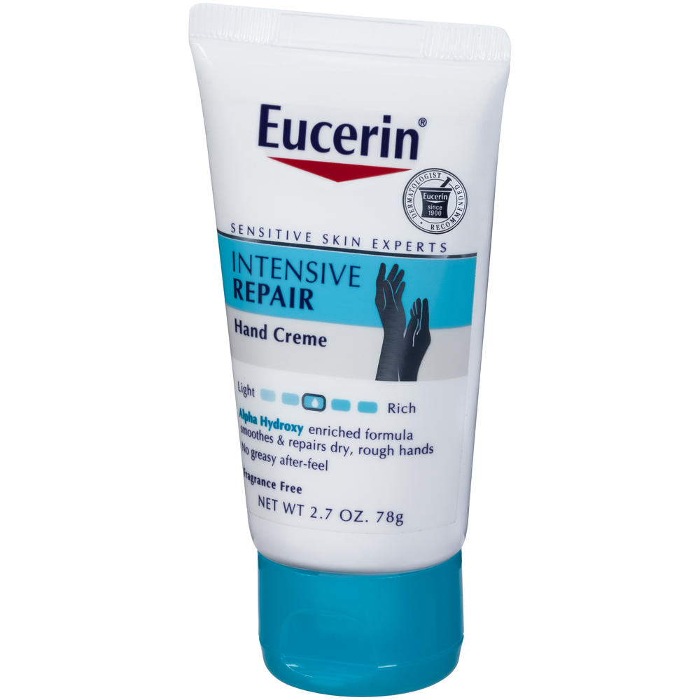 Eucerin Hand Creme, Plus Intensive Repair, 2.7 oz (78 g)