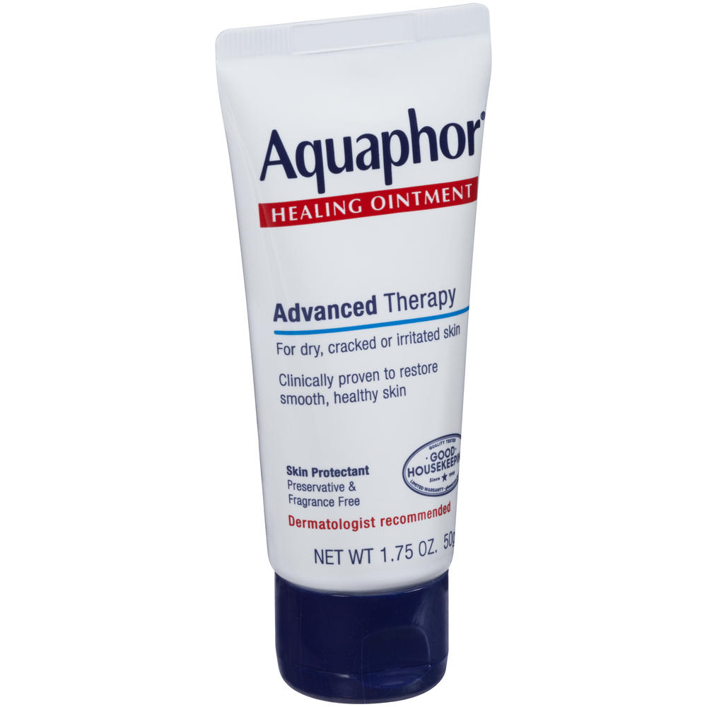 Eucerin Aquaphor Healing Ointment, Advanced Therapy, 1.75 oz (50 g)
