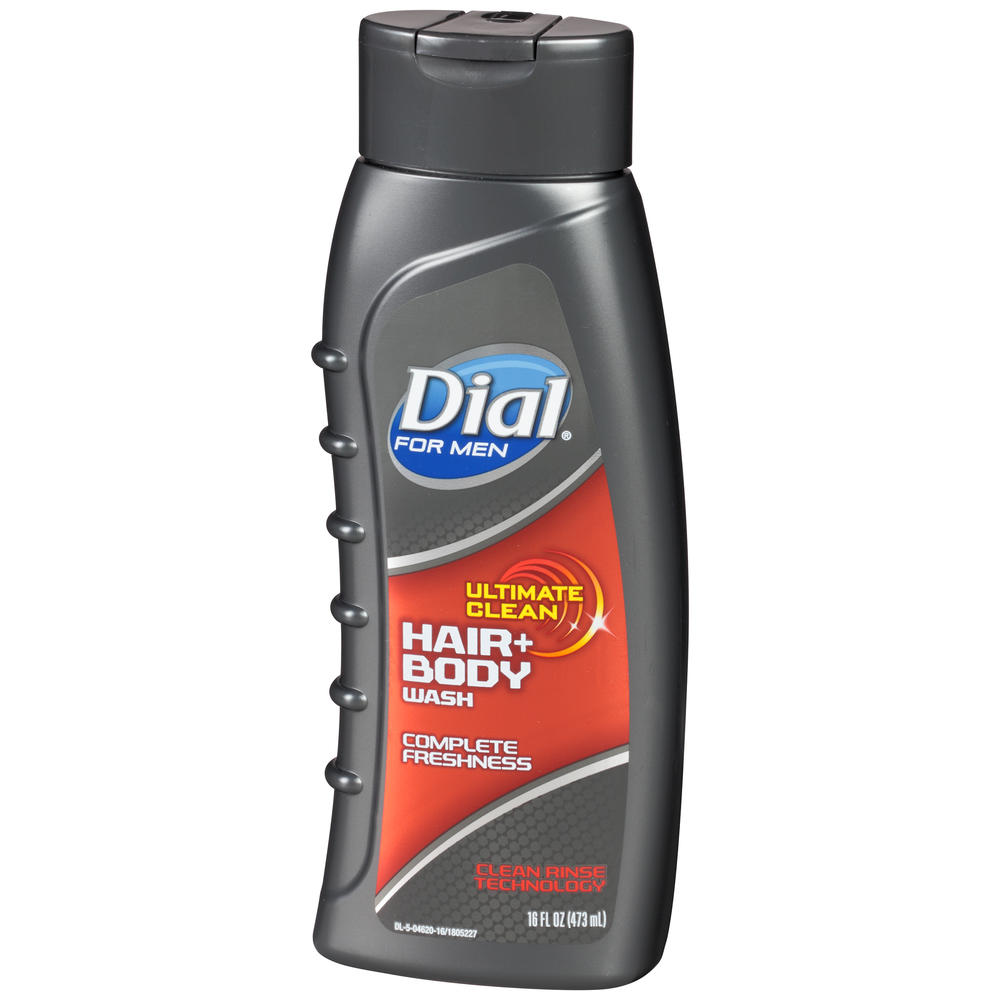 Dial For Men Hair + Body Wash, 16 fl oz (473 ml)