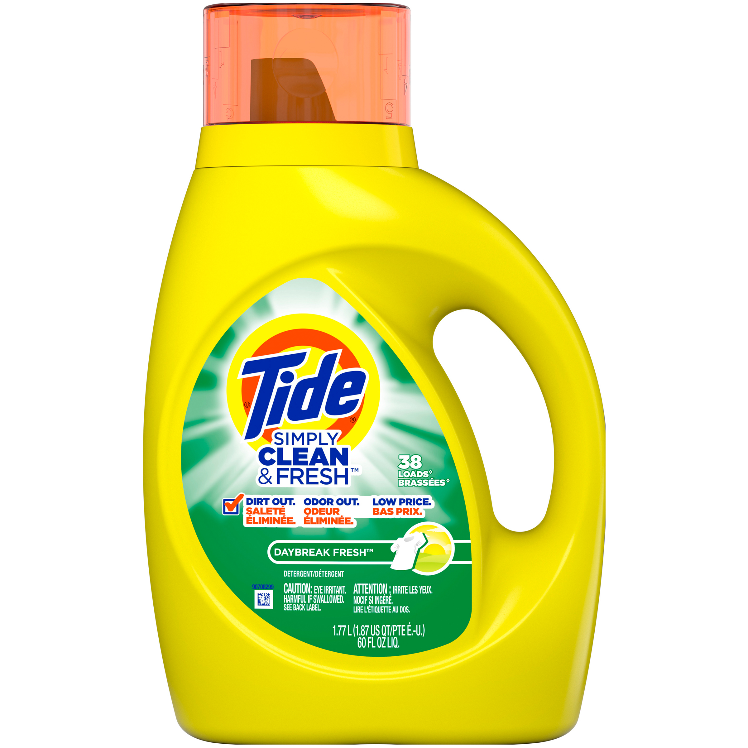 Tide Simply Clean & Fresh HE Liquid Laundry Detergent 