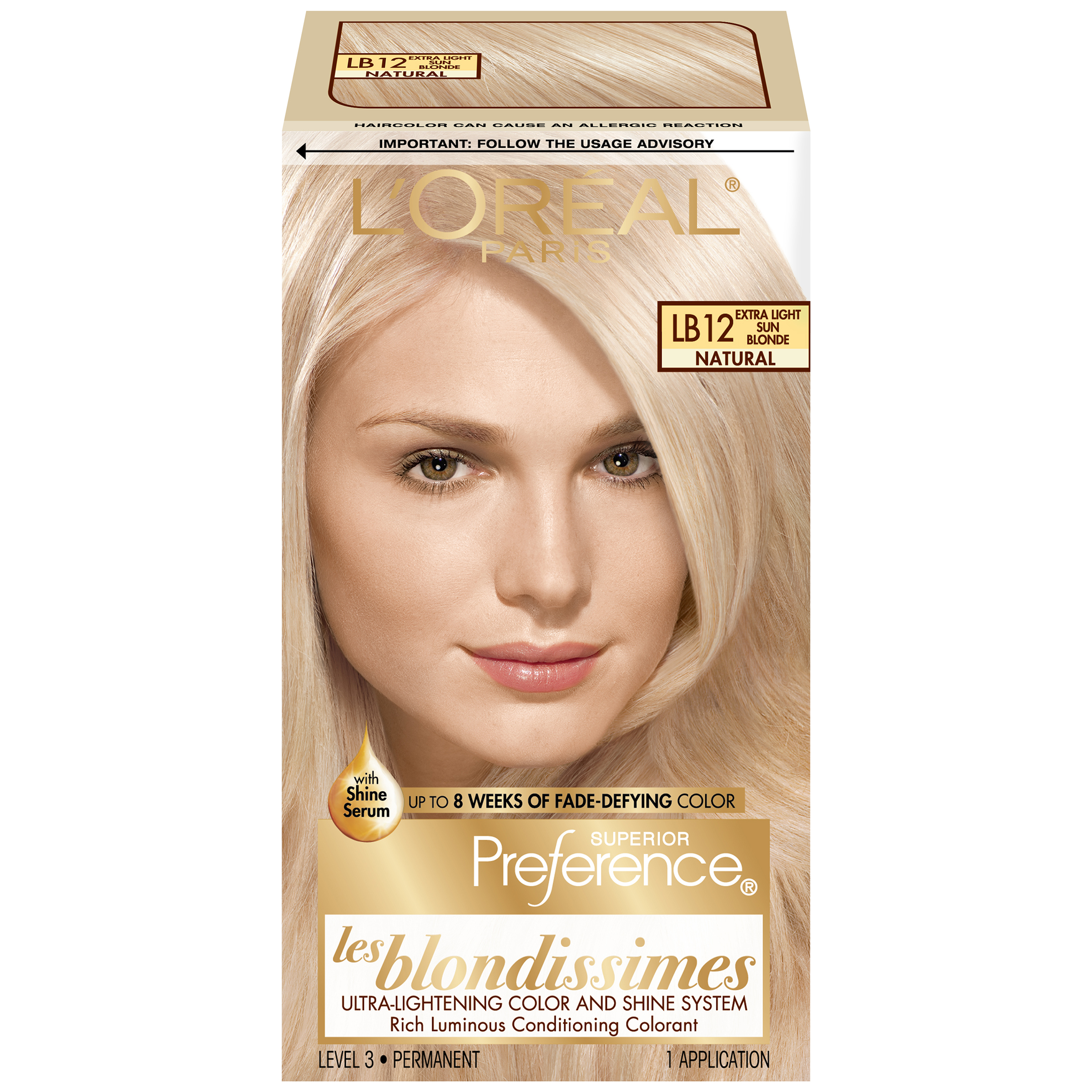 L'Oreal Superior Preference Color and Shine System Les Blondissimes