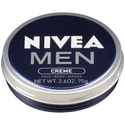 NIVEA Men Creme - Multipurpose Cream for Men - Face, hand and Body Lotion - 2.6 oz. Tin