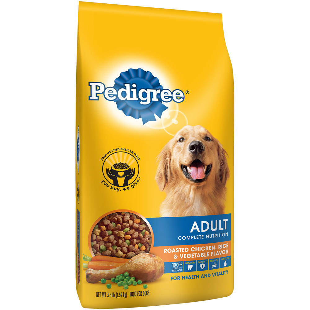 Pedigree Complete Nutrition Adult Dry Dog Food 3.5 lb Bag