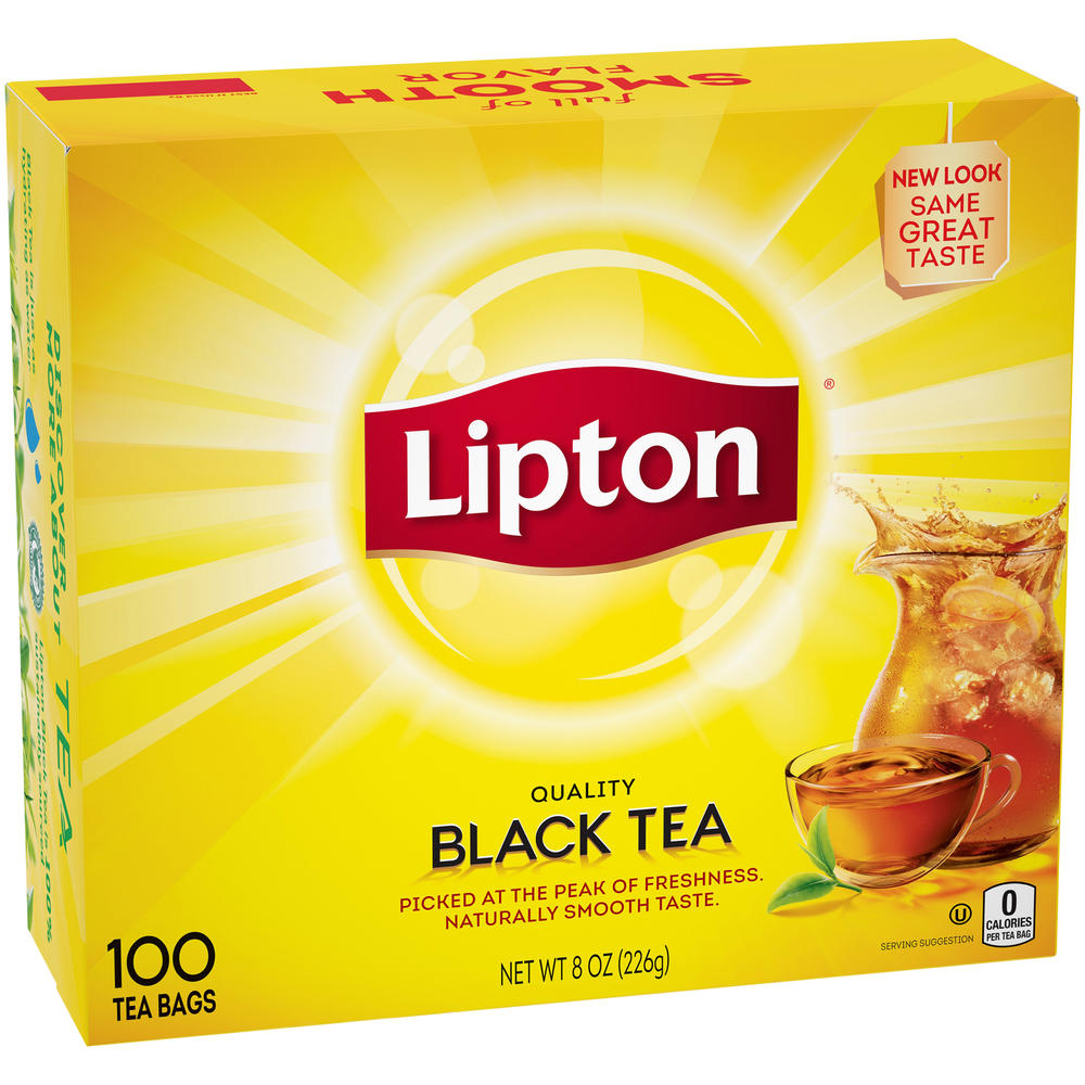 Lipton  100% Natural Tea Black Tea Bags 100 ct