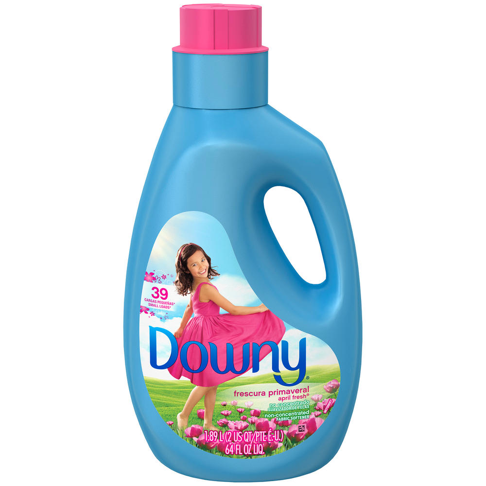 Downy Fabric Softener, Non-Concentrated, April Fresh, 64 fl oz (2 qt) 1.89 lt