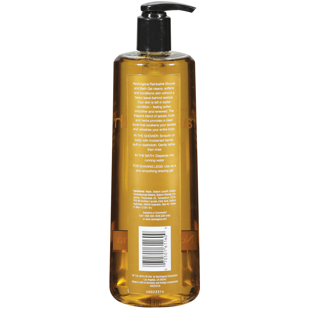 Neutrogena Rainbath Refreshing Shower and Bath Gel, Original Formula, 16 fl oz (473 ml)