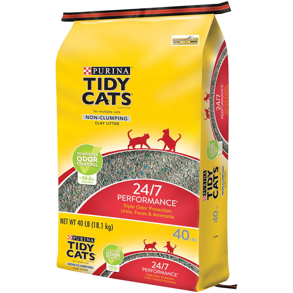 Tidy Cats 24/7 Performance Cat Litter 40 lb. Bag