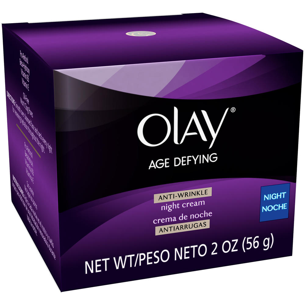 Olay Age Defying Anti-Wrinkle Replenishing Night Cream, 2 oz (56 g)