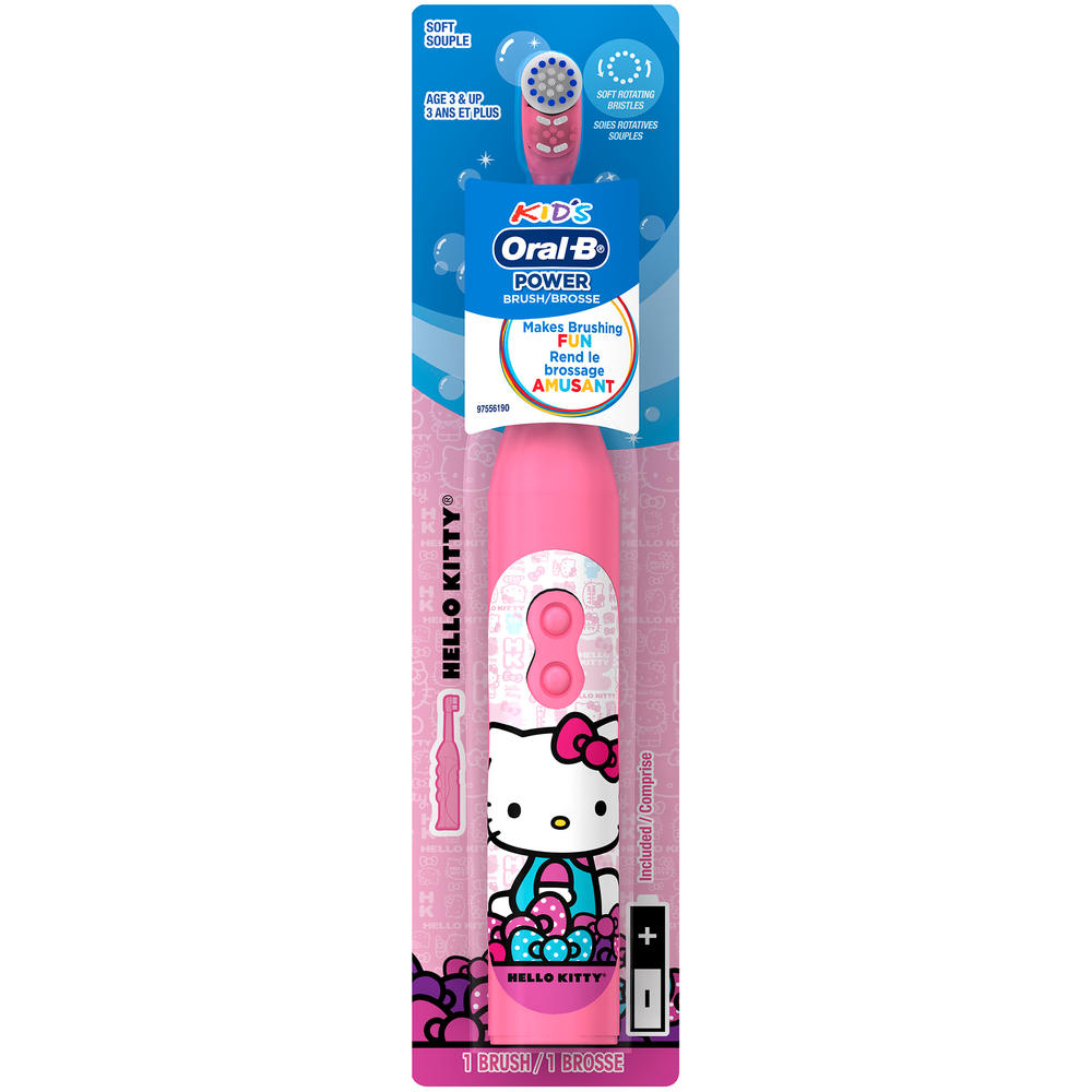 Oral-B Kid's Sanrio Hello Kitty Power Toothbrush 1 Count