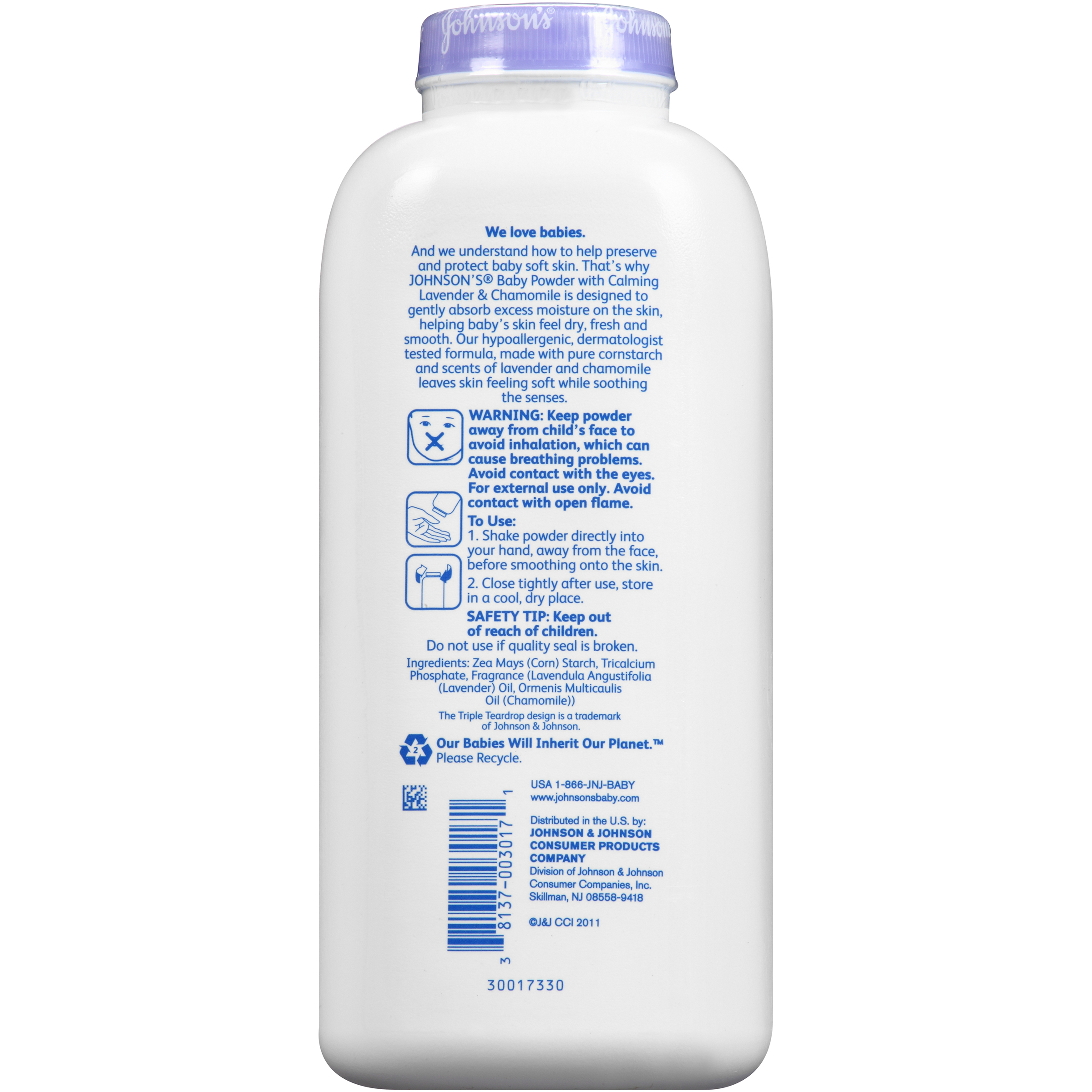 johnson baby lavender