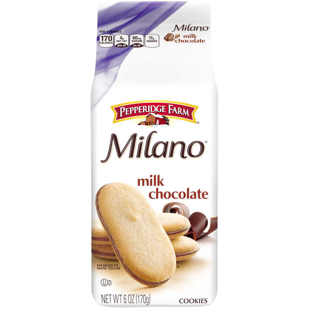 Milano Pepperidge Farm  Milk Chocolate Cookies