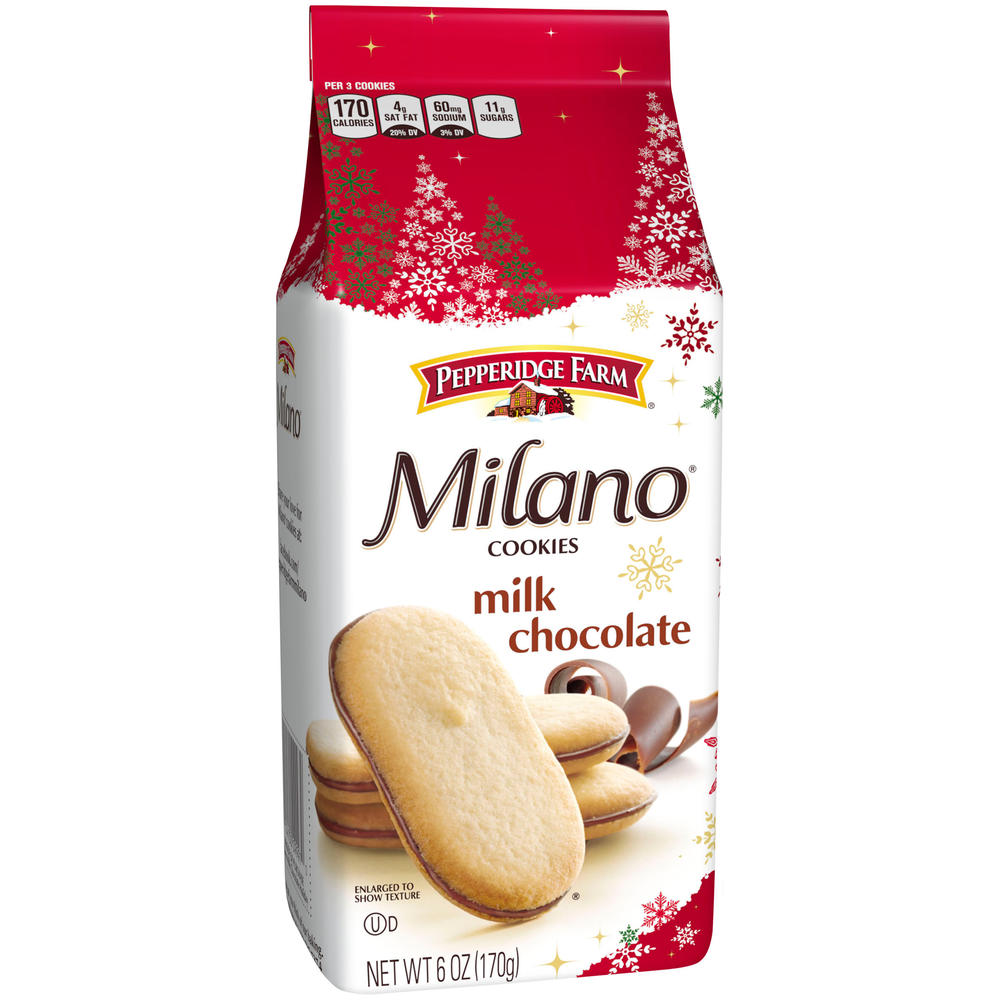 Milano Pepperidge Farm  Milk Chocolate Cookies