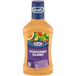 Kraft Thousand Island Dressing - 16 oz package of 2 bottles