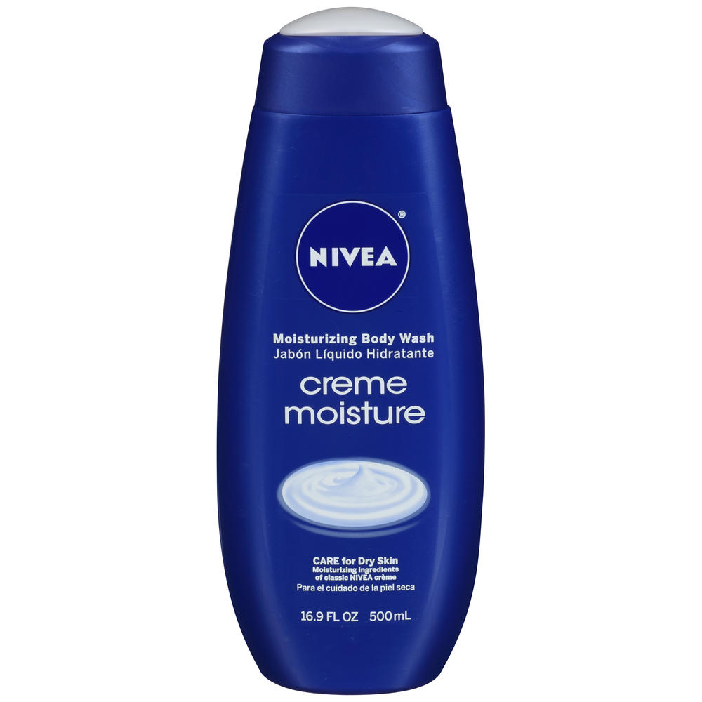 Nivea ® Creme Moisture Moisturizing Body Wash 16.9 fl. oz. Squeeze Bottle