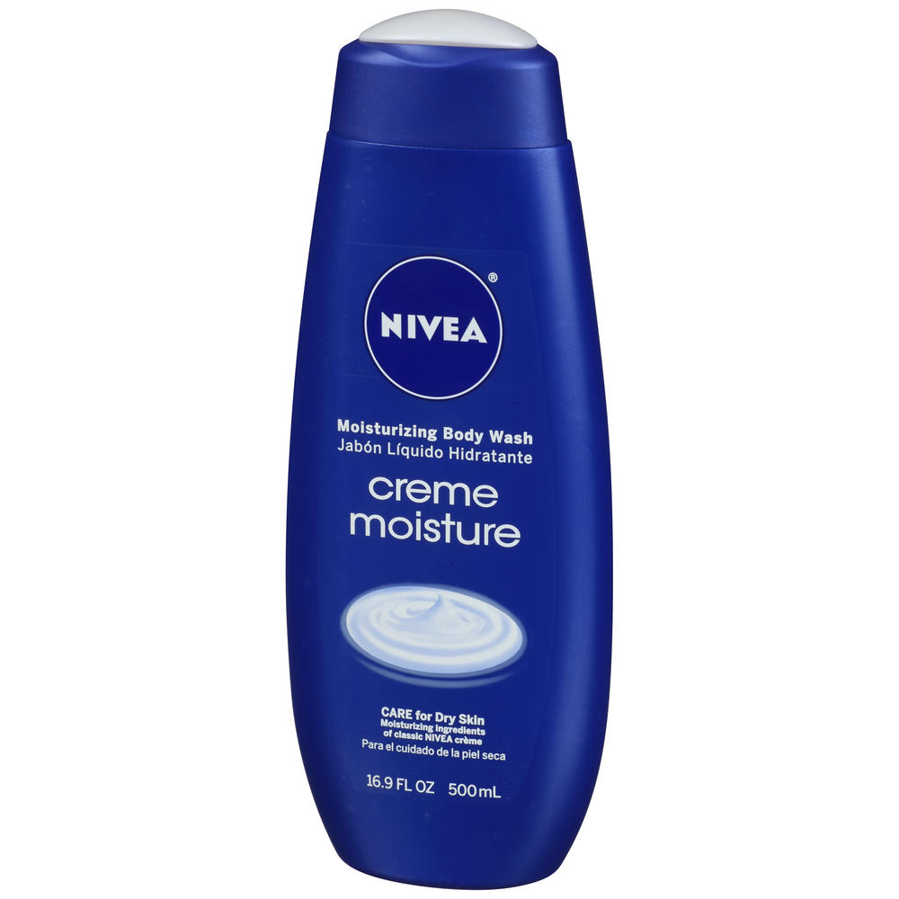 Nivea &#174; Creme Moisture Moisturizing Body Wash 16.9 fl. oz. Squeeze Bottle