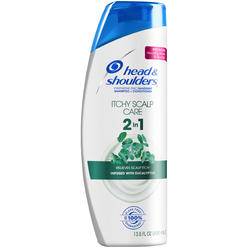 Head & Shoulders Dandruff Shampoo + Conditioner, 2 in 1 Itchy Scalp Care, 14.2 fl oz (420 ml)