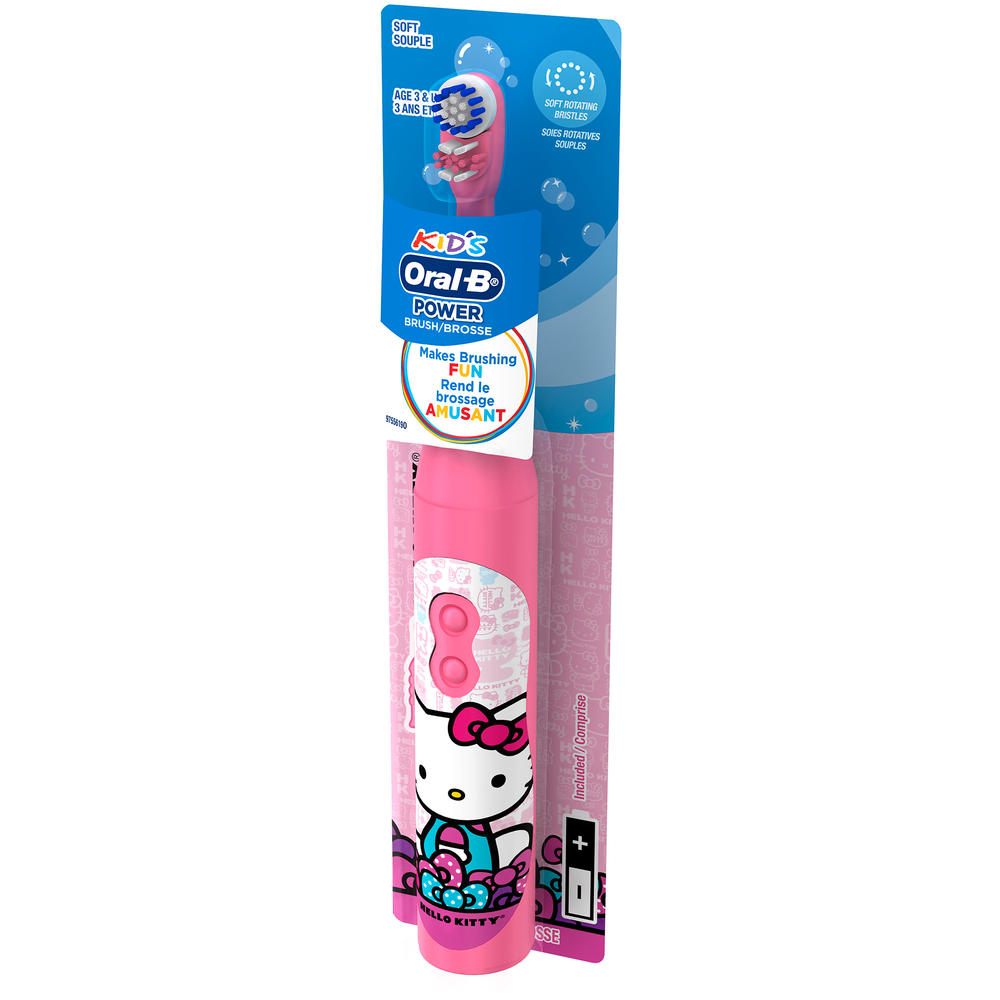 Oral-B Kid's Sanrio Hello Kitty Power Toothbrush 1 Count