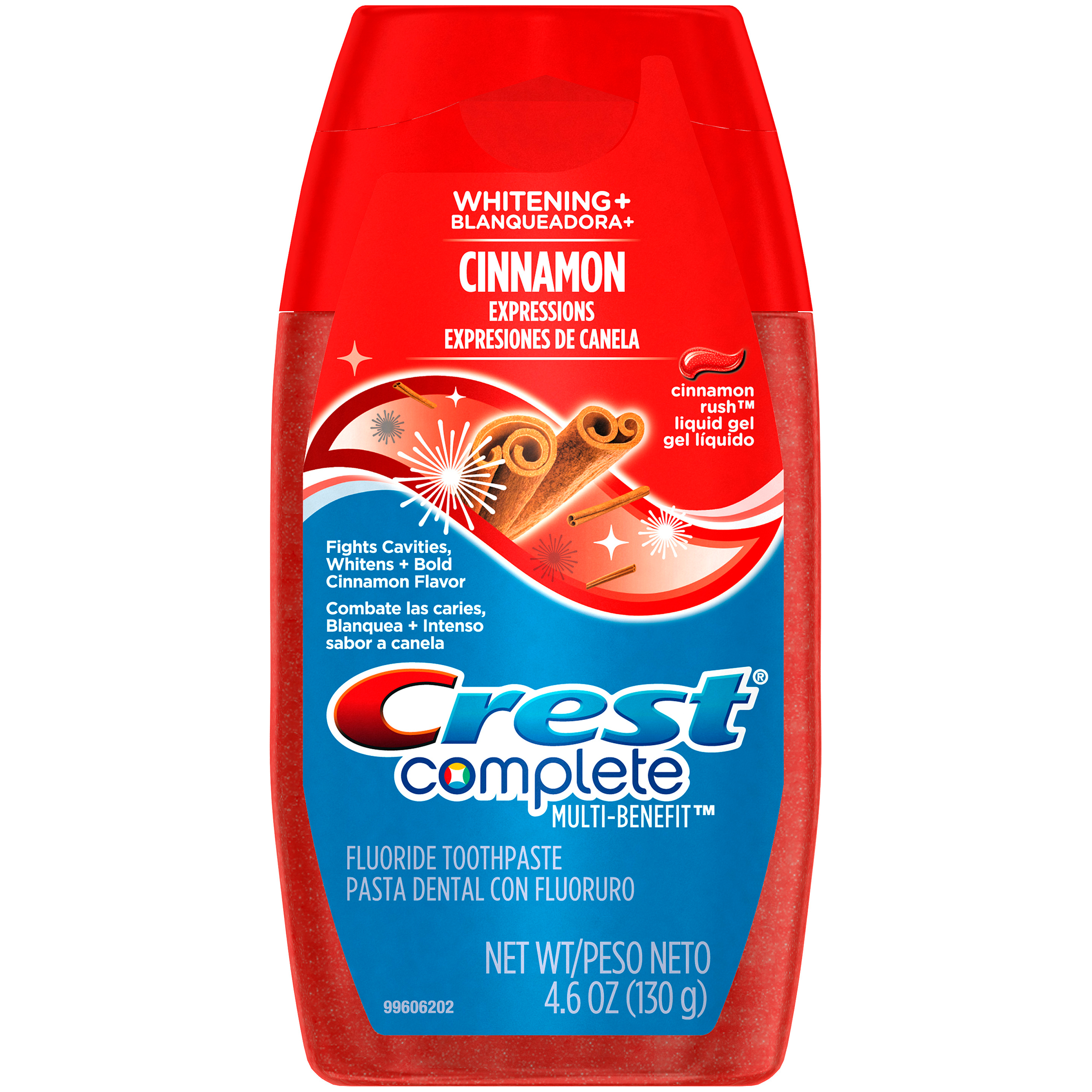 Crest Whitening Expressions Toothpaste, Fluoride, Cinnamon ...
