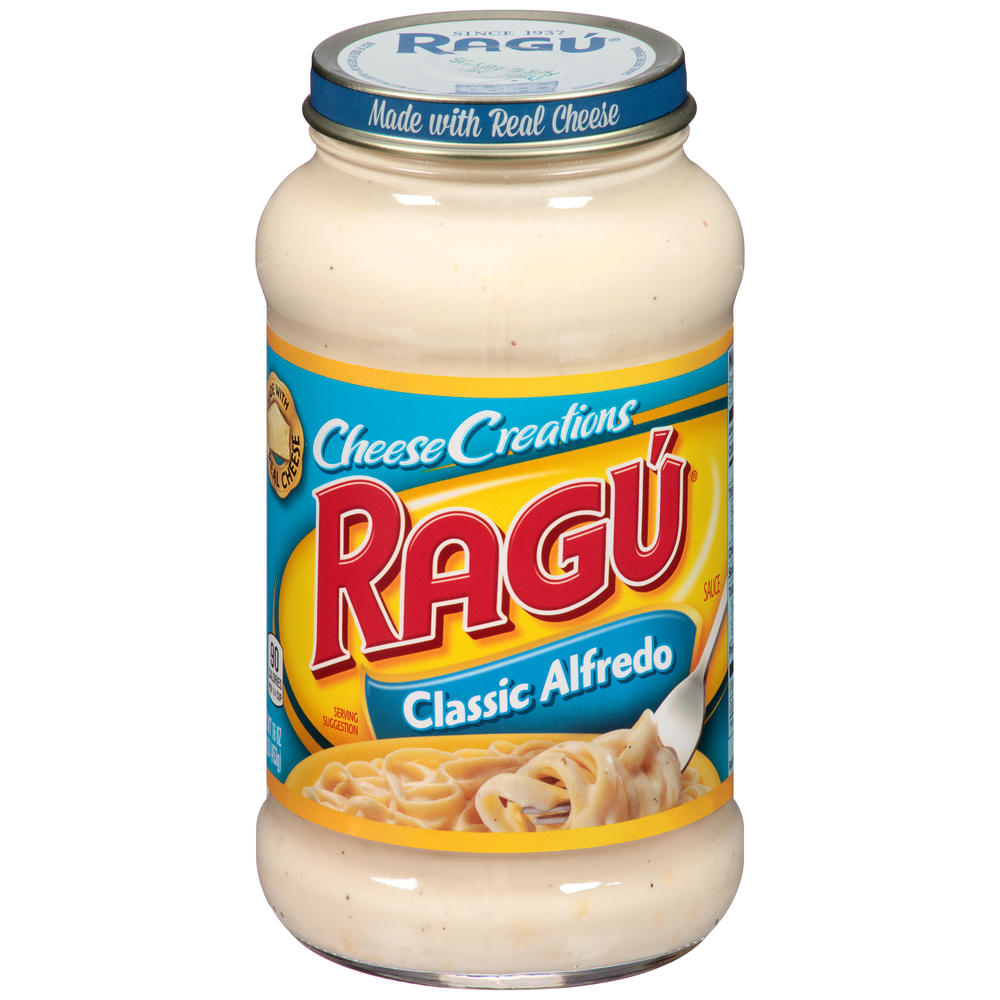 Ragu Sauce, Cheesy, Classic Alfredo, 1 lb (454 g)