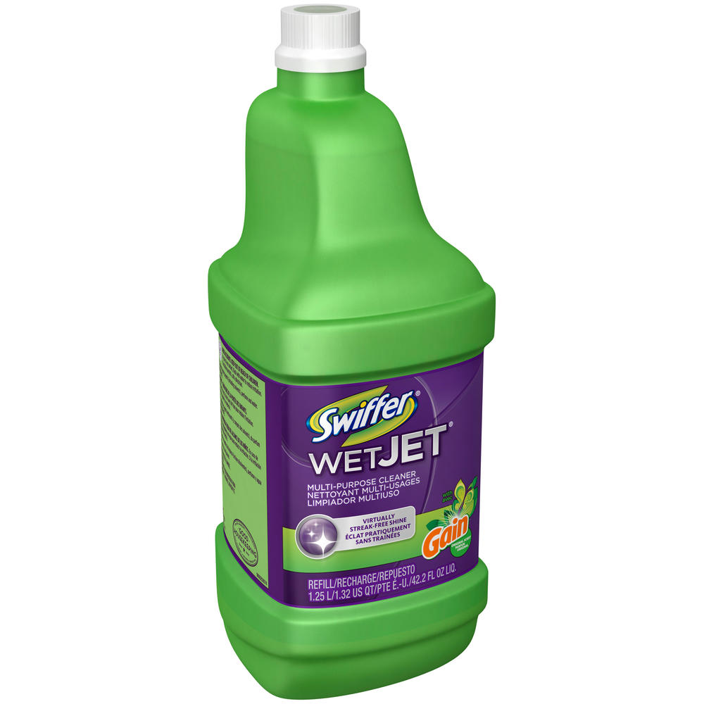 Swiffer Wet Jet Solution with Gain Scent Refill 1.25L