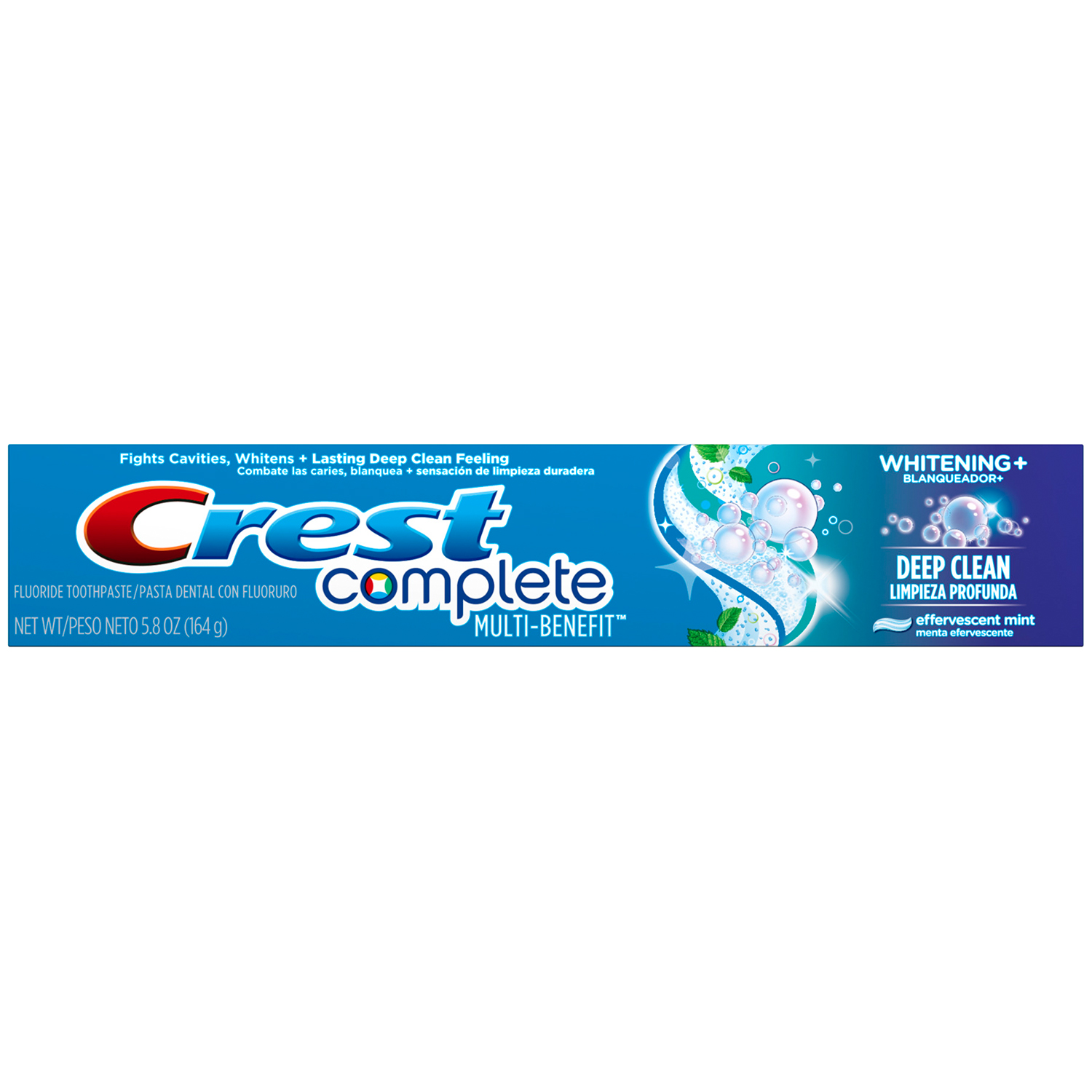 Complete Fluoride Toothpaste, MultiBenefit, Whitening, Deep Clean
