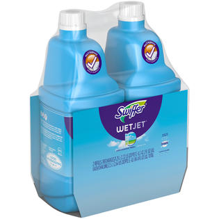 Swiffer Wetjet Multi Purpose Floor Cleaner Solution Refill Open Window Fresh Scent 2 Pack Of 1 25l