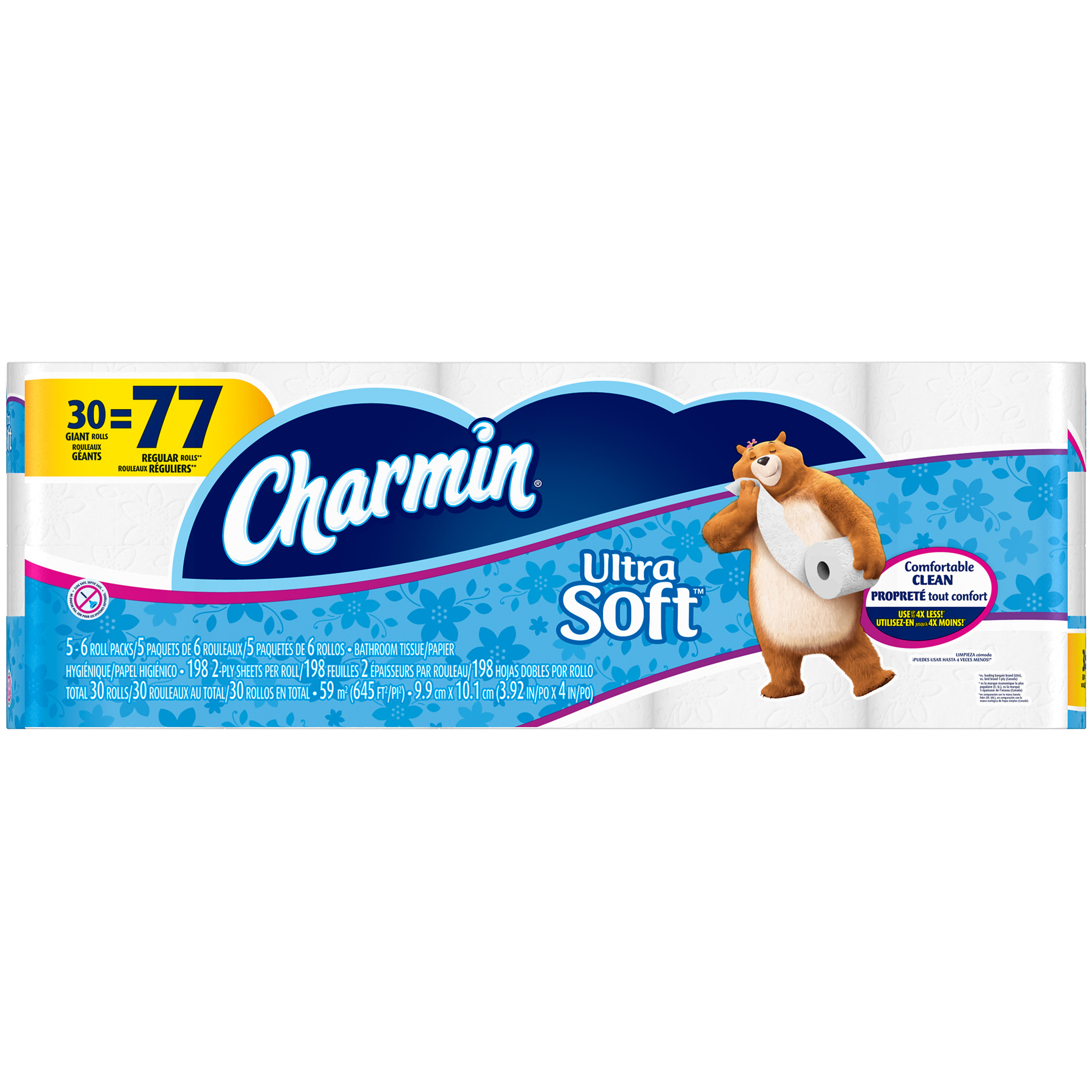 Charmin ® Ultra Soft™ 2Ply Giant Toilet Paper Rolls 30 ct Pack Shop