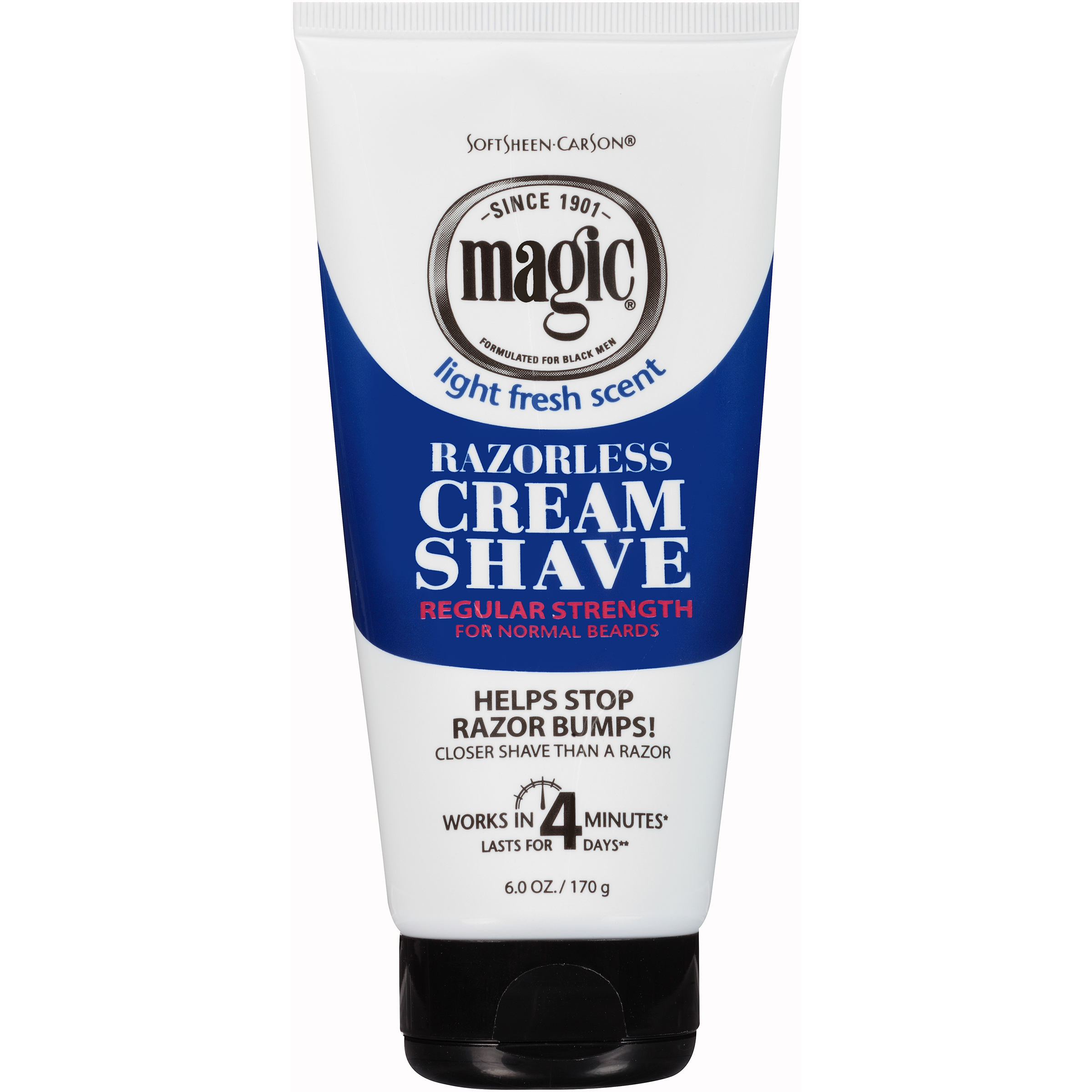 Magic Years Razorless Cream Shave, Regular, 6 oz (170 g)