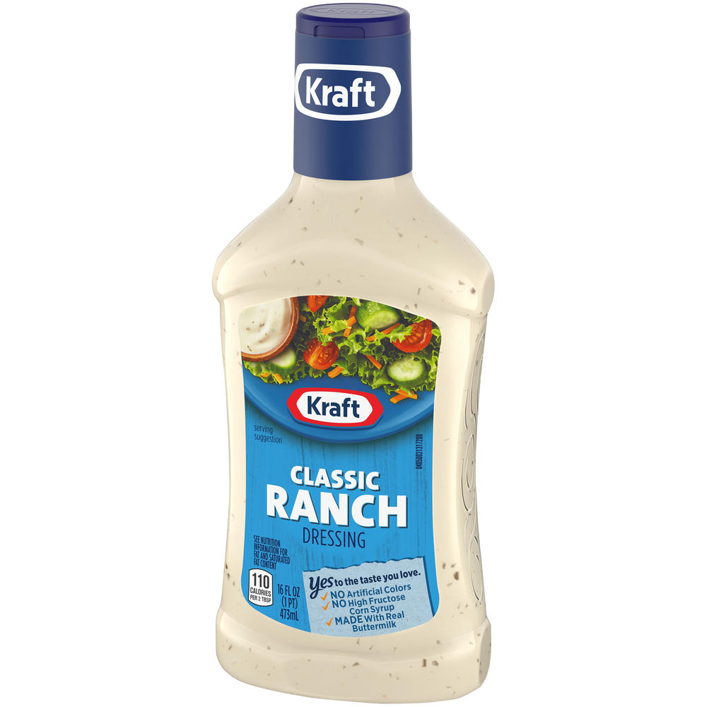 Kraft Dressing & Dip, Ranch, 16 fl oz (1 pt) 473 ml