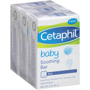 Cetaphil Antibacterial 3 Soap Bar, 4.5 OZ Each