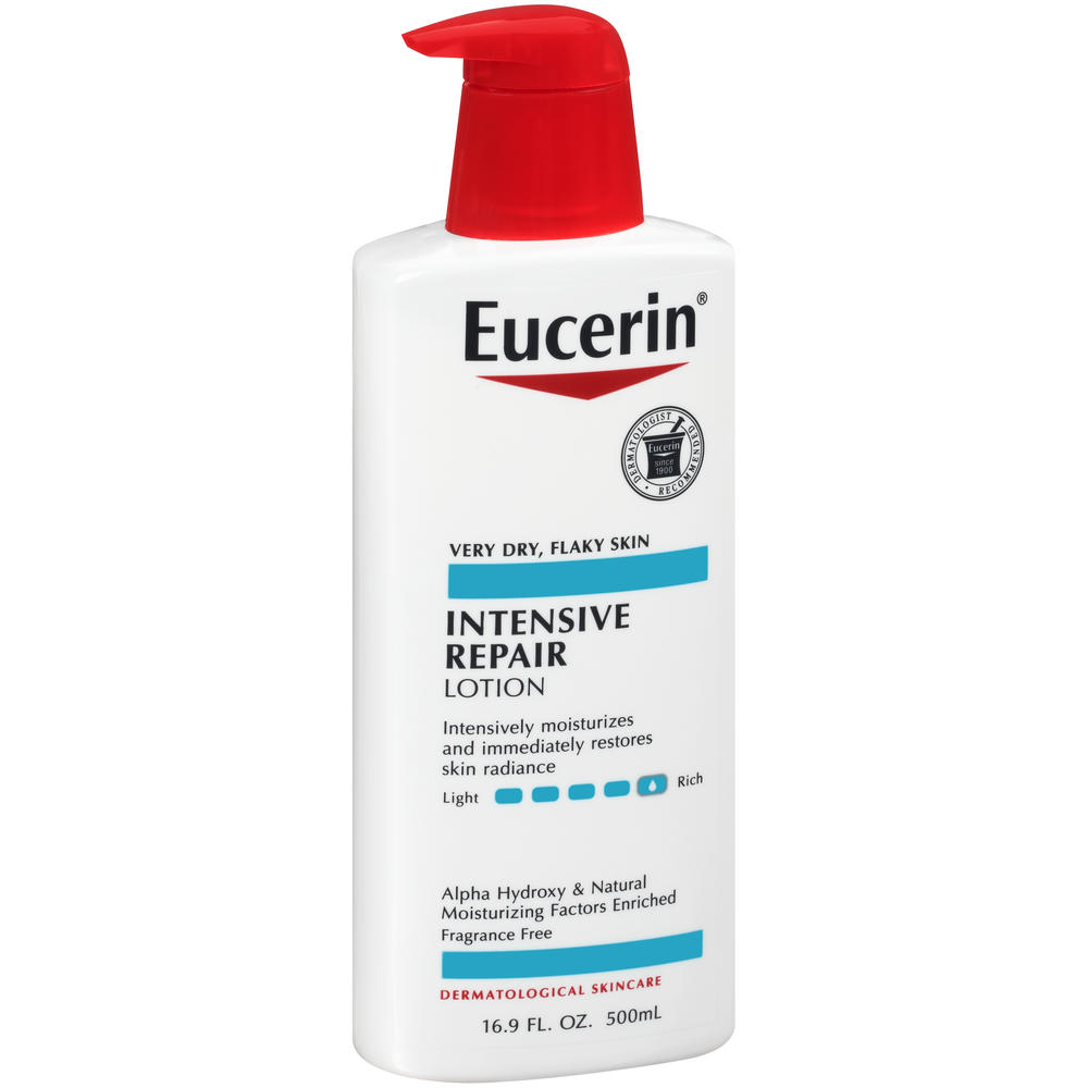 Eucerin Lotion, Plus Intensive Repair, 16.9 fl oz (500 ml)