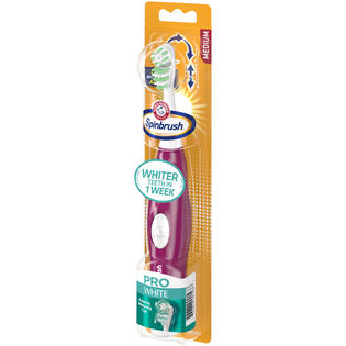 Crest Spin Brush Battery Powered Toothbrush Pro Whitening Medium
