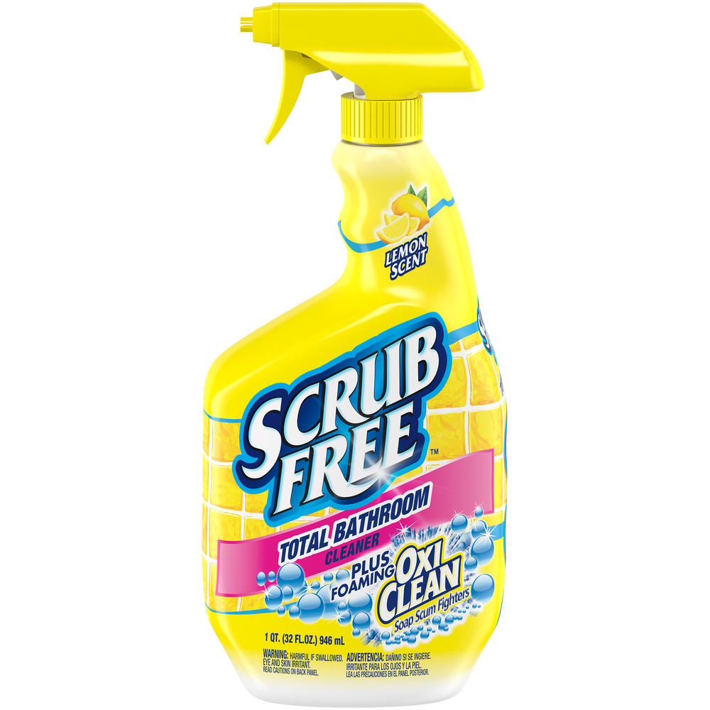 Arm & Hammer Scrub Free Bathroom Cleaner, Lemon Scent 32 fl oz (1 qt