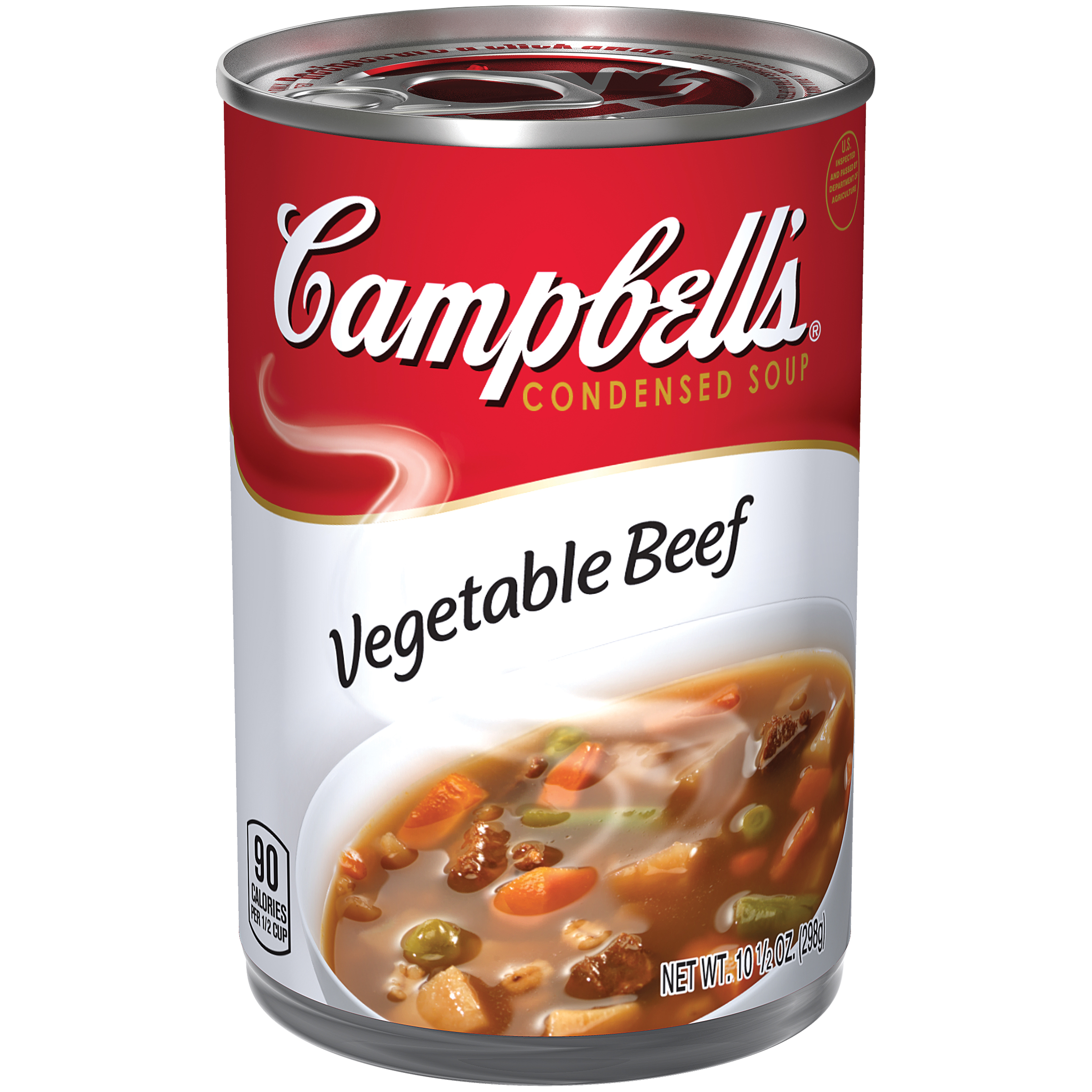 Campbell's Soup, Condensed, Vegetable Beef, 10.5 oz (298 g) - Food ...